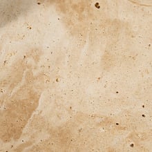 Jayce Natural Travertine & Metal Desk Lamp